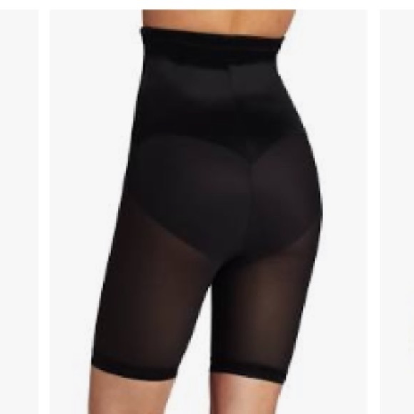 Flexees Maidenform Easy Up Hi Waisted Shaper Thigh Slimmer S - Picture 6 of 7